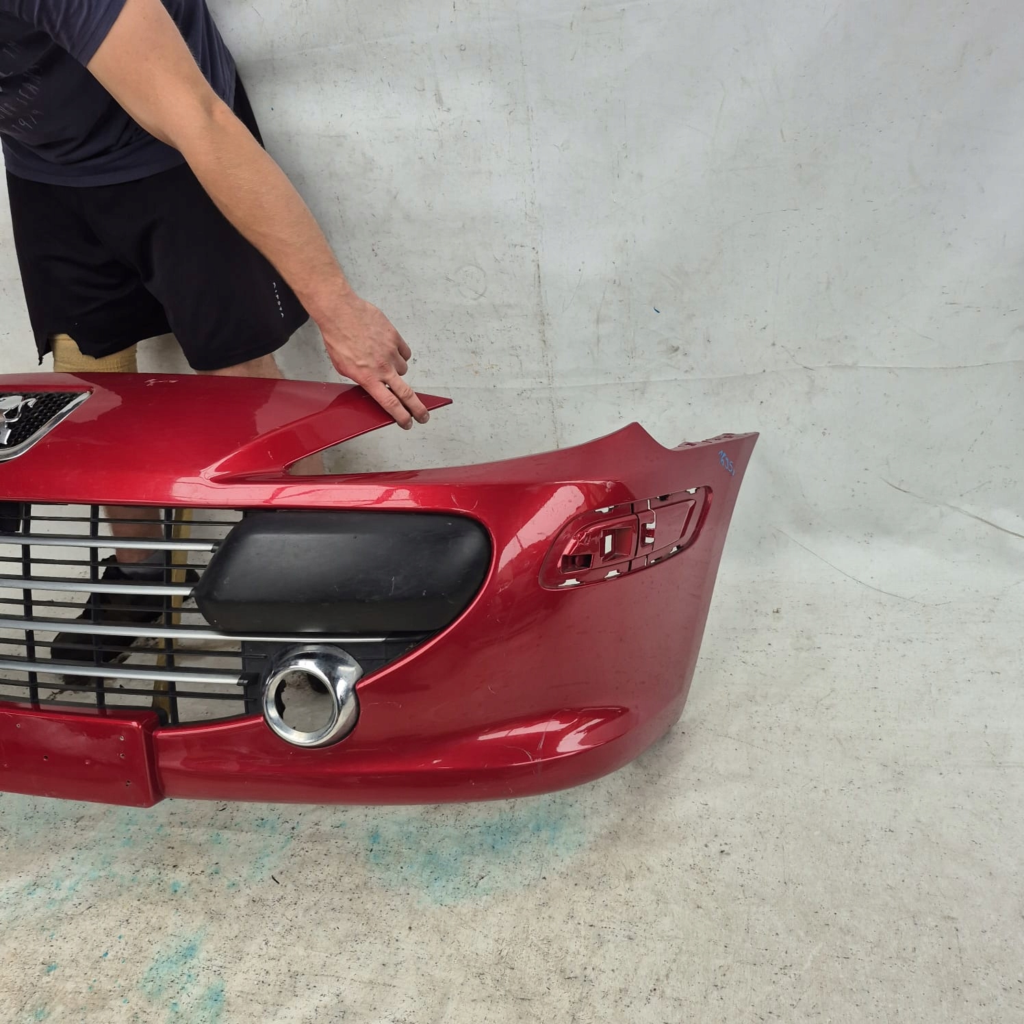 PEUGEOT 307 LIFT 05-08 bumper front front 9653242477