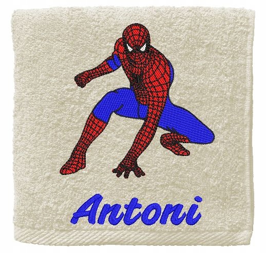 

Ręcznik Spiderman imię Do Przedszkola 70x140cm