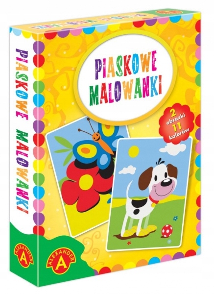 

Piaskowe Malowanki - Pies / Motyl (2466)