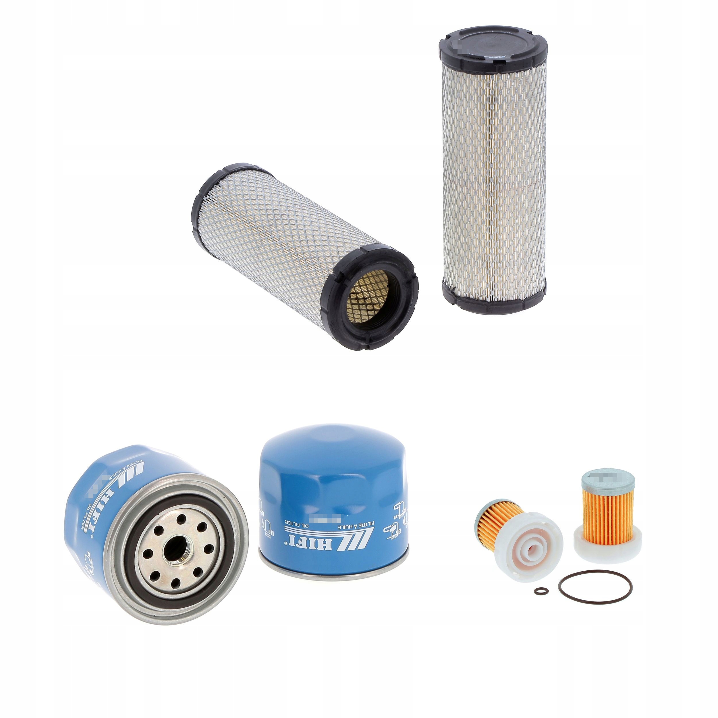 Kubota L2501HST, L2800HST, L3200HST, L3400HST, L3800HST – Sada filtrů