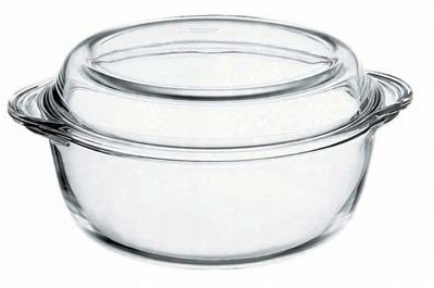 

Naczynie Żaroodporne Z Pokrywką Szklane 1400 ML