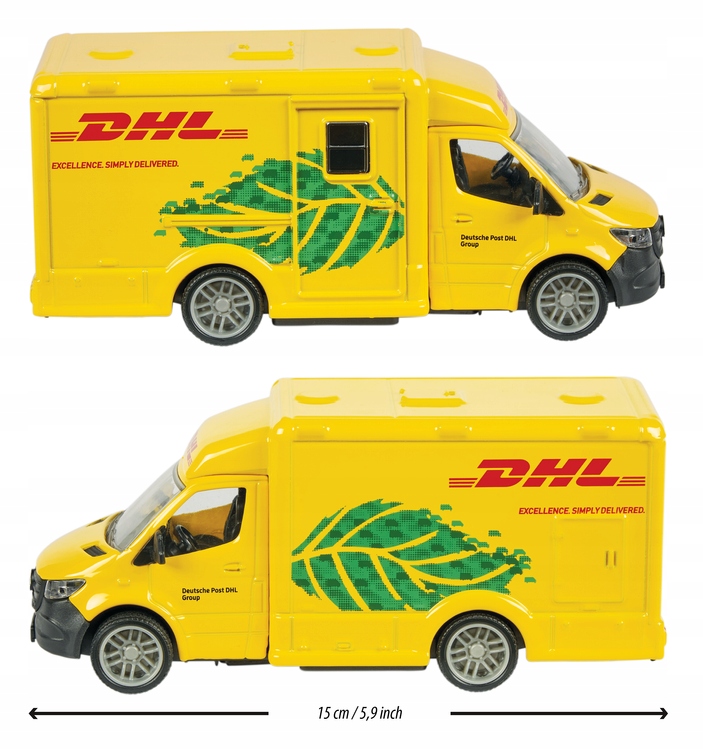 MAJORETTE Mercedes-Benz Sprinter DHL 12,5 CM GRAND Marka Majorette
