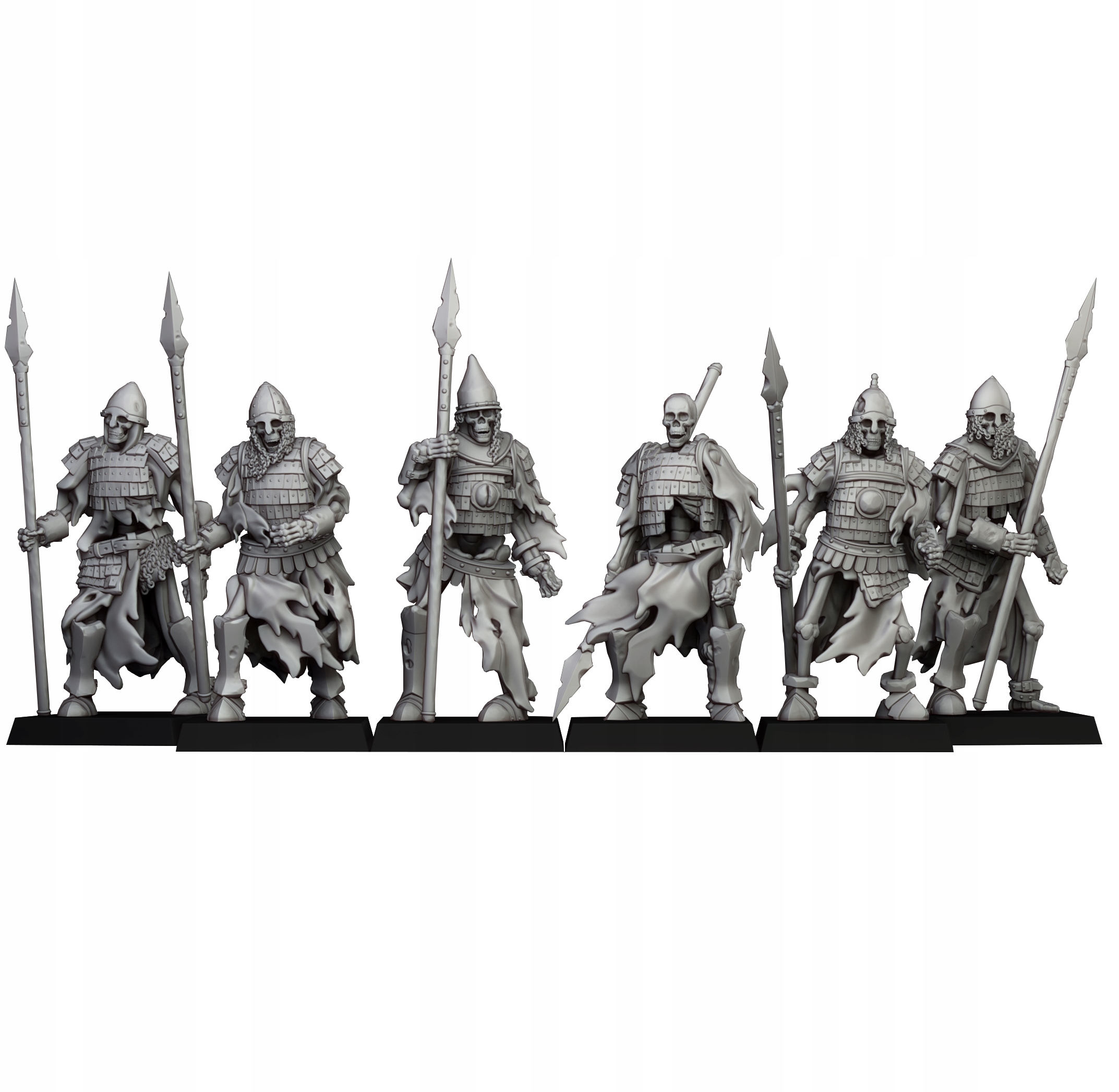 The Skeleton Boyar Guard Unit Spearmen