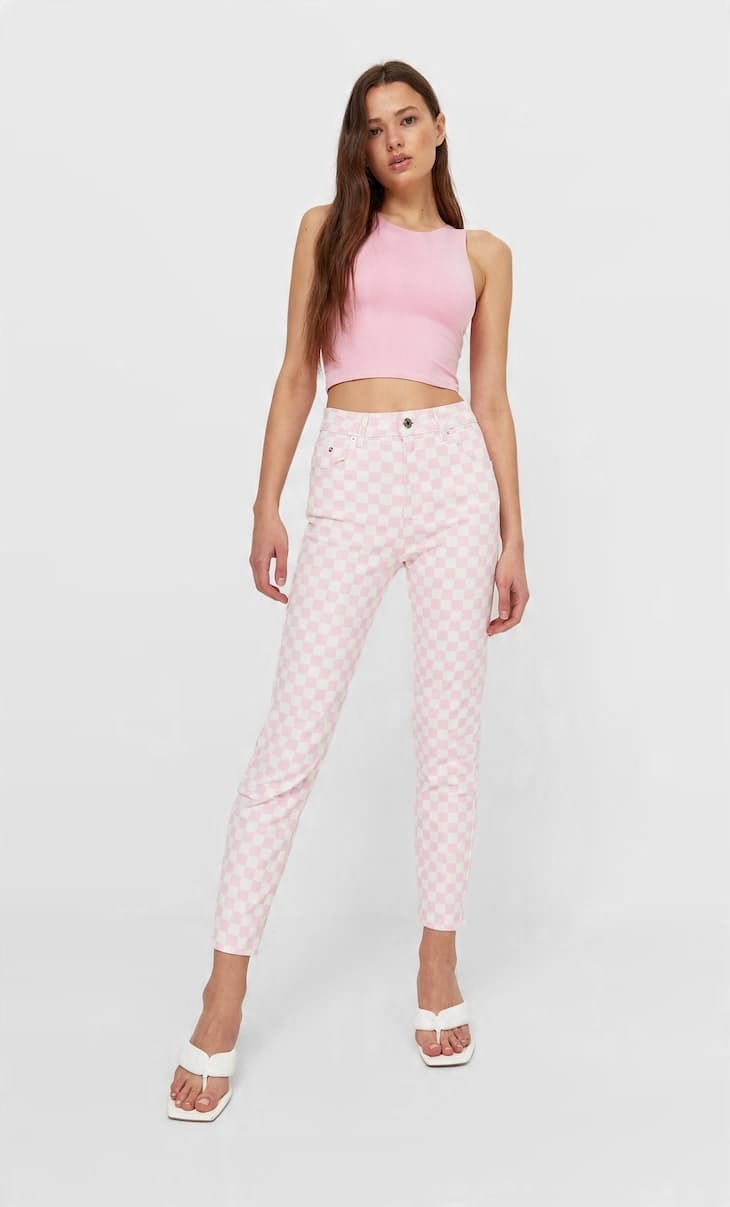

Stradivarius_spodnie Jeansowe Mom Slim Fit 1465449