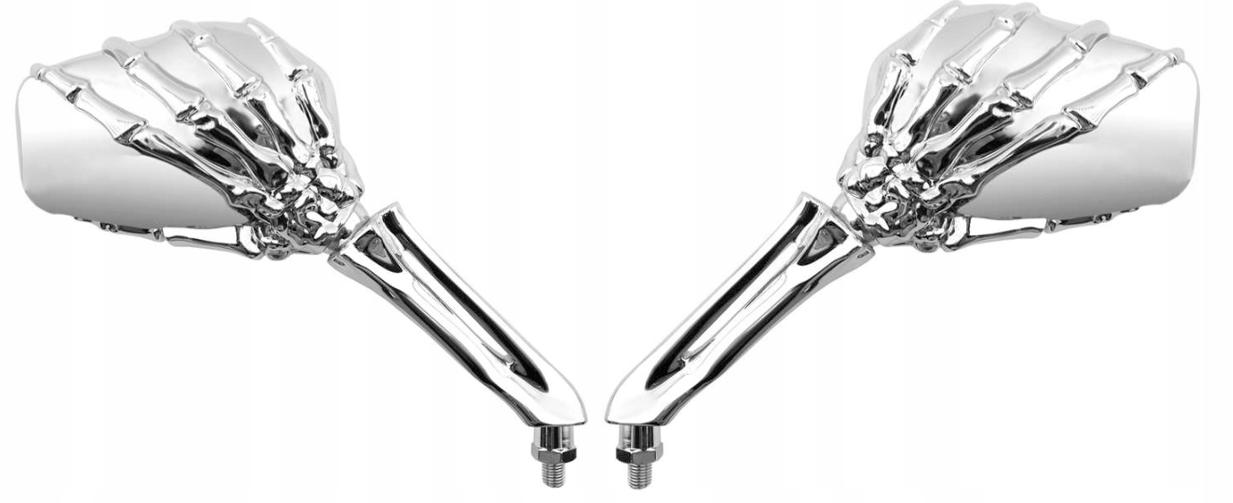 Vicma univerzálne zrkadlá chróm Dlaň Kostola