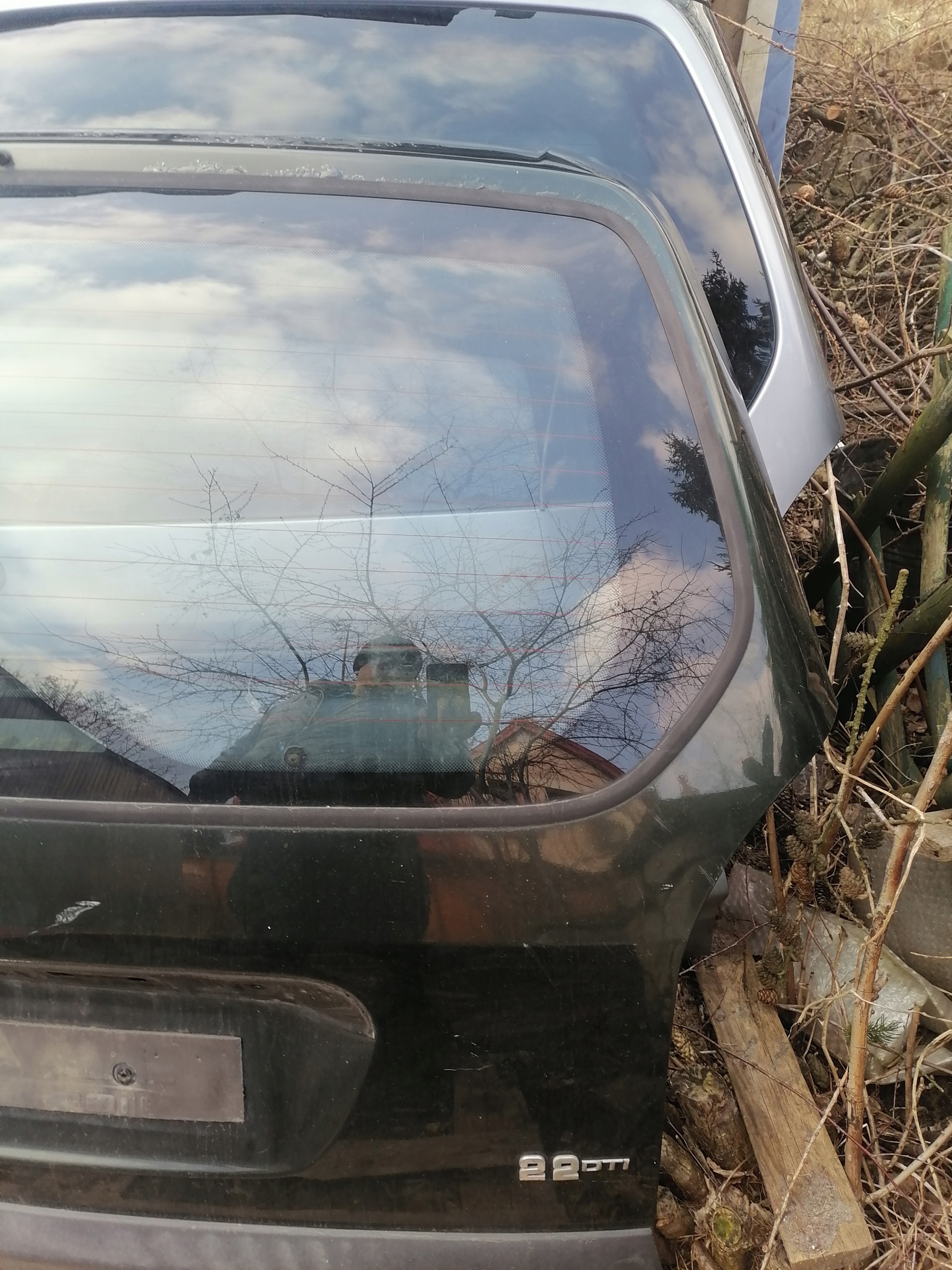 Z359 trunk door ZAFIRA A unprotected Z window