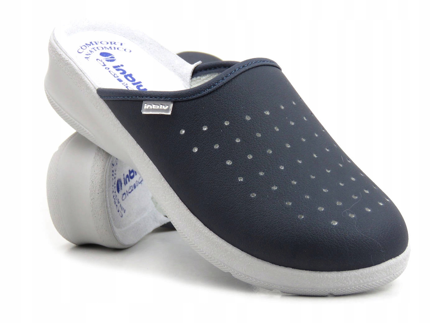 

Klapki Damskie Inblu 50-33 Zakryte Wygodne Laczki