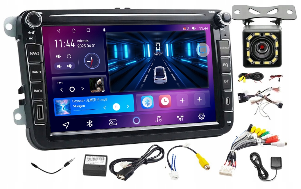 Rádio Navigácia Gps Andorid Vw Transporter T6 2015-2019 Wifi Usb 6GB 128GB