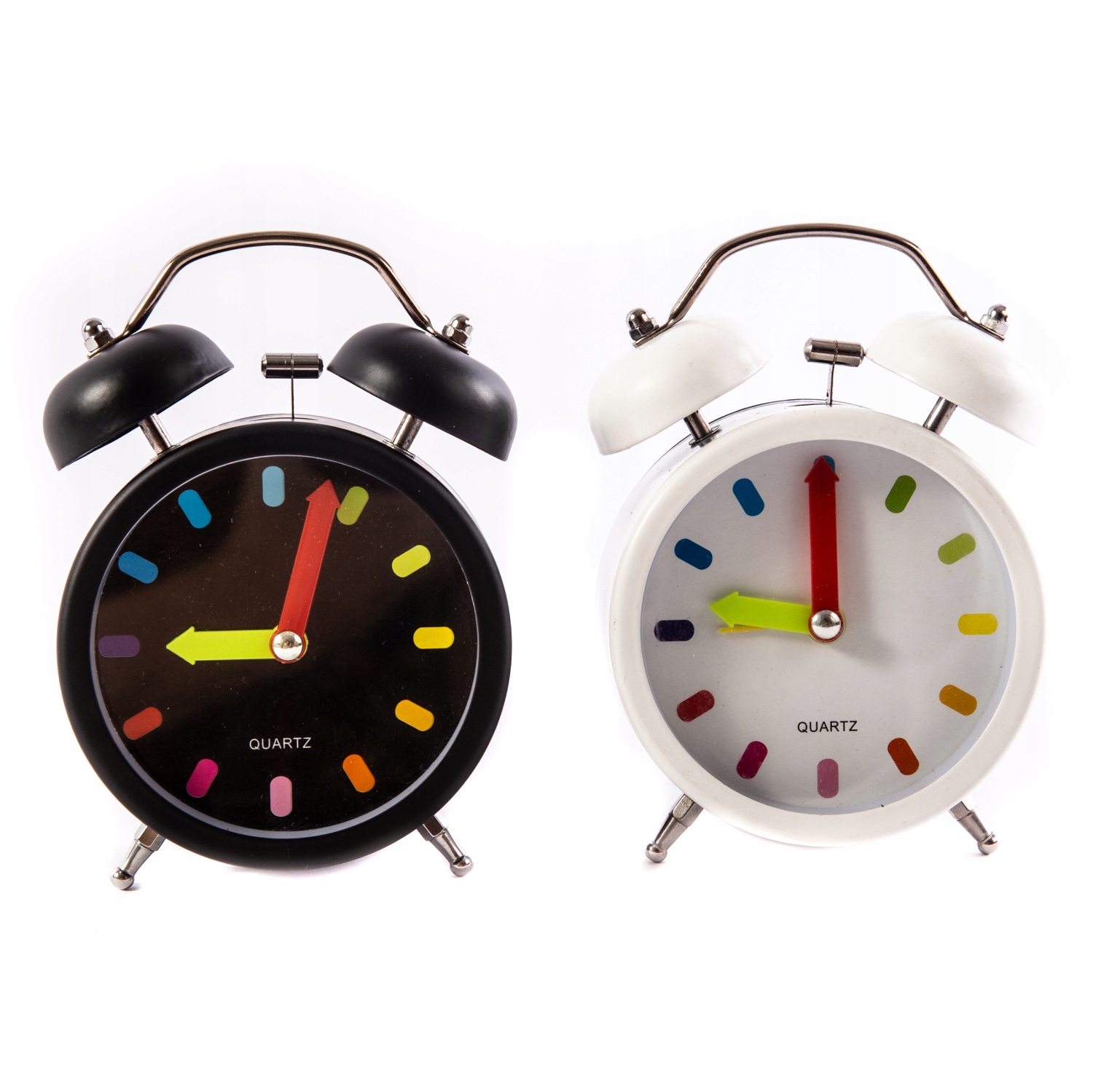 METALOWY ZEGAR Z BUDZIKIEM klasyczny RÓŻNE KOLORY Bohater brak