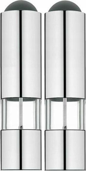 Elektrický mlynček Sada 2 kusov Wmf kovové sklo mlecí mechanizmus sivý