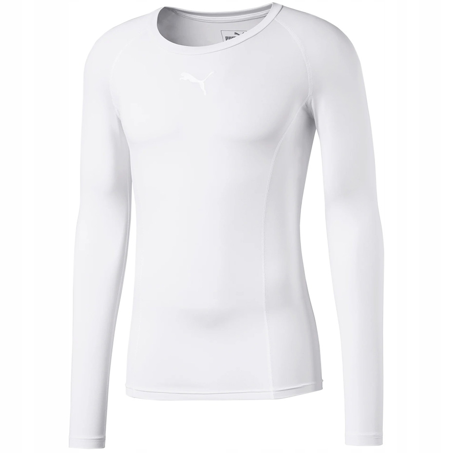 Tričko pánské Puma Liga Baselayer Ls bílé XL