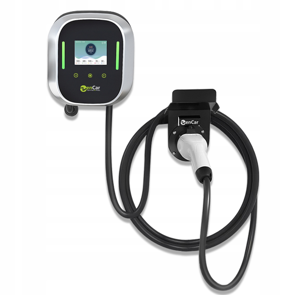 Ładowarka, Wallbox Zencar PRO 11kW + aplikacja + karty RFID Rodzaj złącza Typ 2