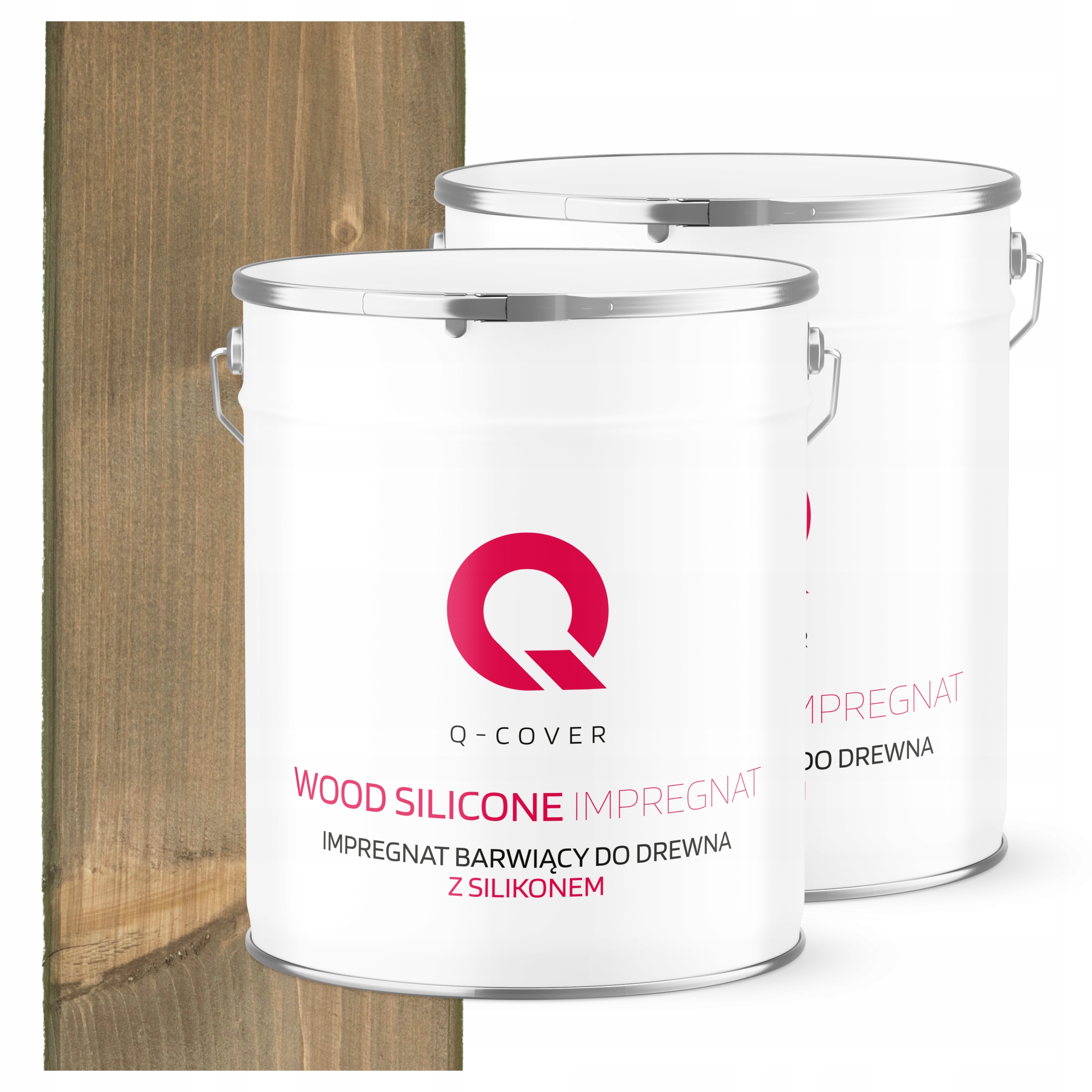 Impregnace Na Dřevo Extra Barva Se Silikonem Chránící Barvy Šedá V Béžové 5L