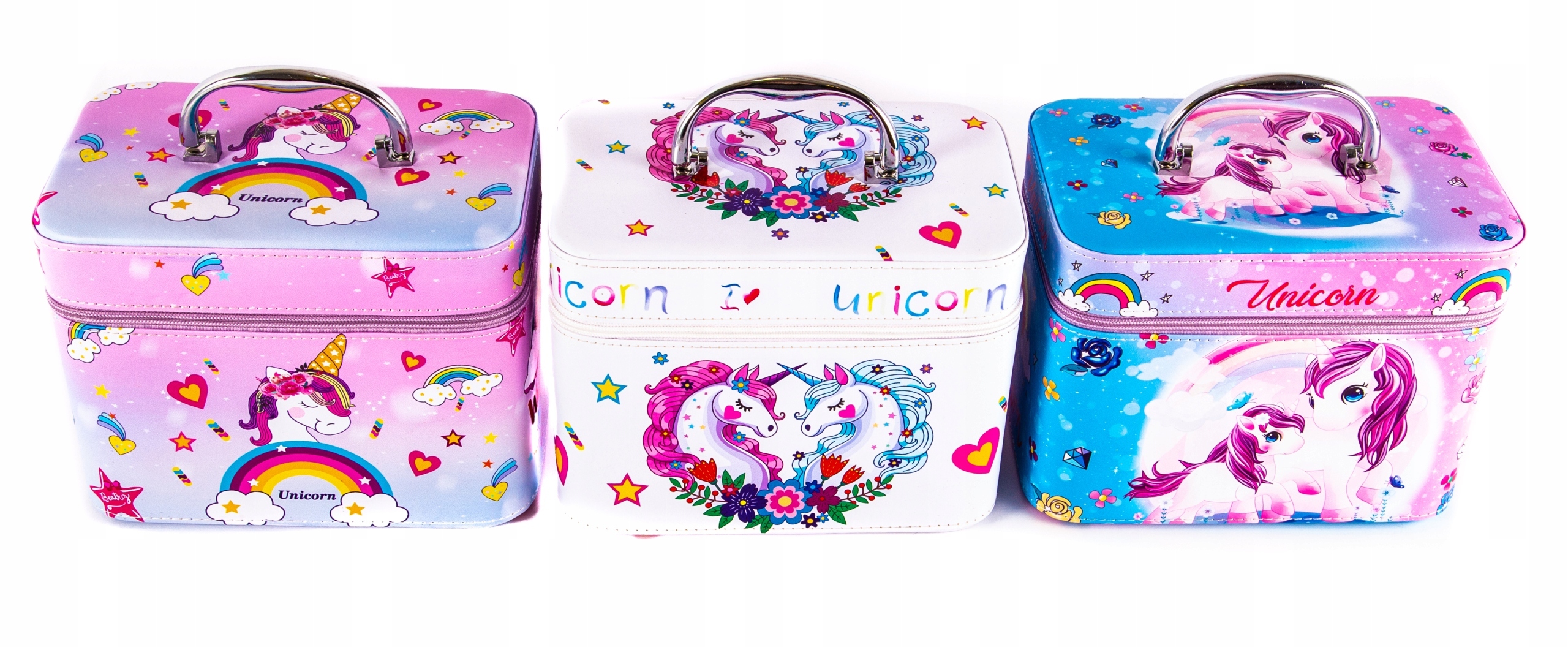 KUFEREK KOSMETYCZNY NA KOSMETYKI 3w1 JEDNOROŻEC Marka Midex