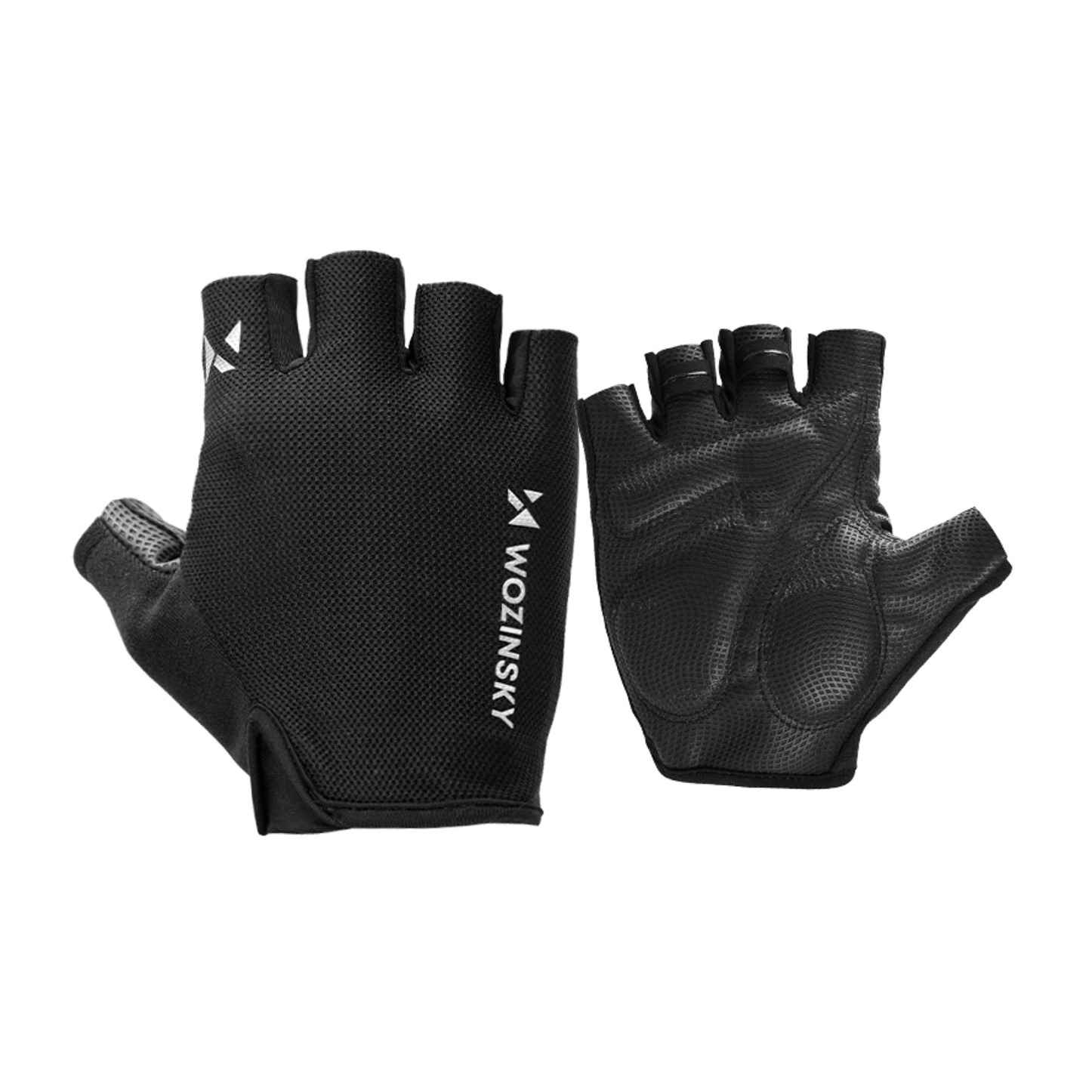 Rękawiczki rowerowe Wozinsky WRR-01M rozmiar M czarne