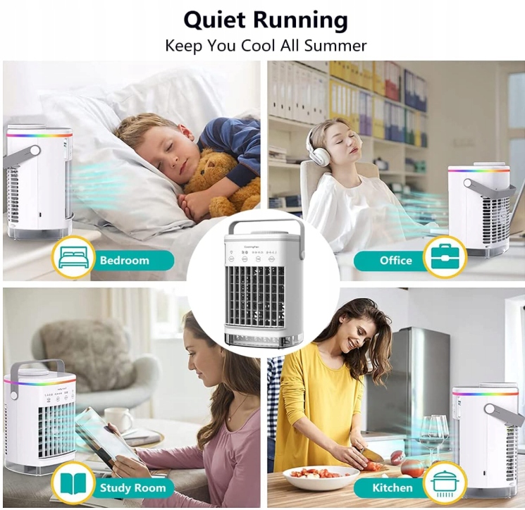 HISOME Klimatyzator przenośny