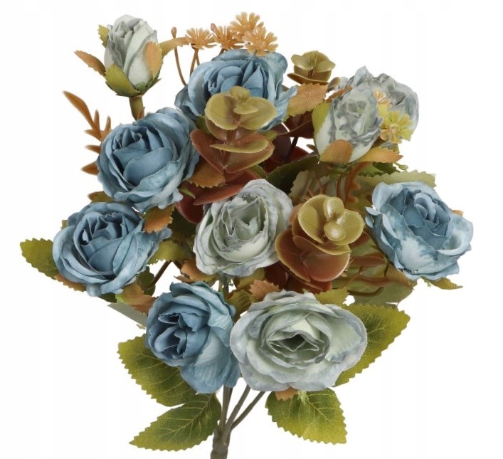 SZTUCZNE KWIATY JAK ŻYWE ROŚLINY RÓŻA RÓŻE BUKIET