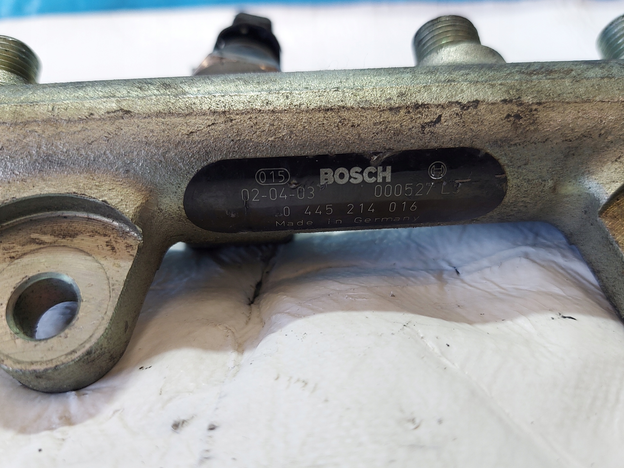 Rampe injection FIAT STILO 1.9 JTD 0445214016