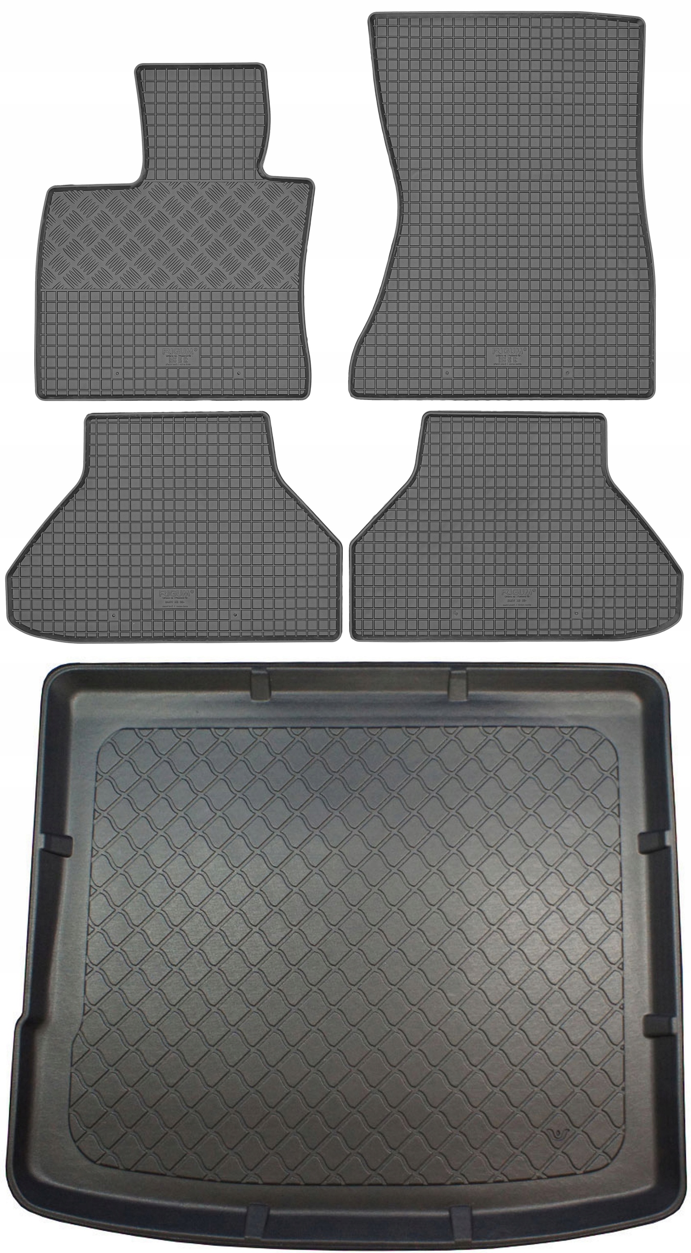 Bmw X6 E71 Suv 2008-2014 Sada Gumové rohože rohož