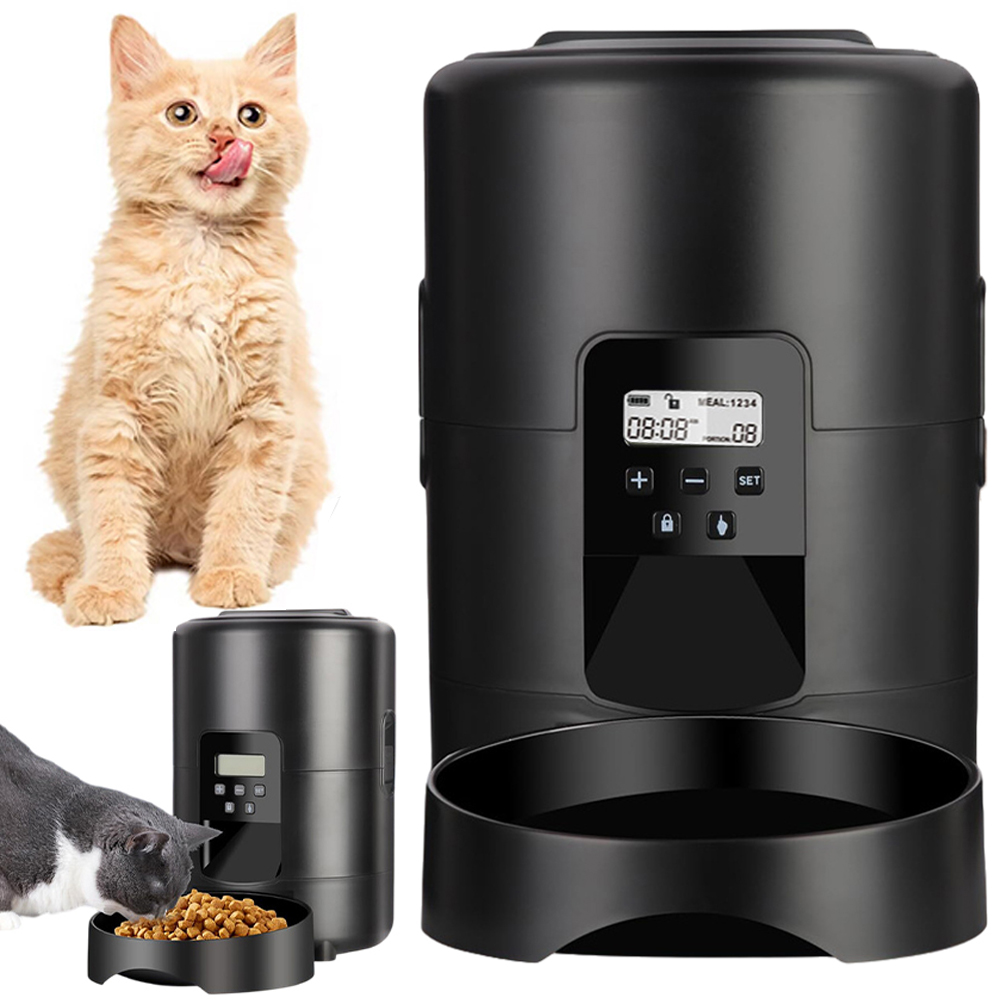 Automatický Podavač Krmiva Pro Kočky Psa Králíka Kočky Dávkovač Krmiva Miska