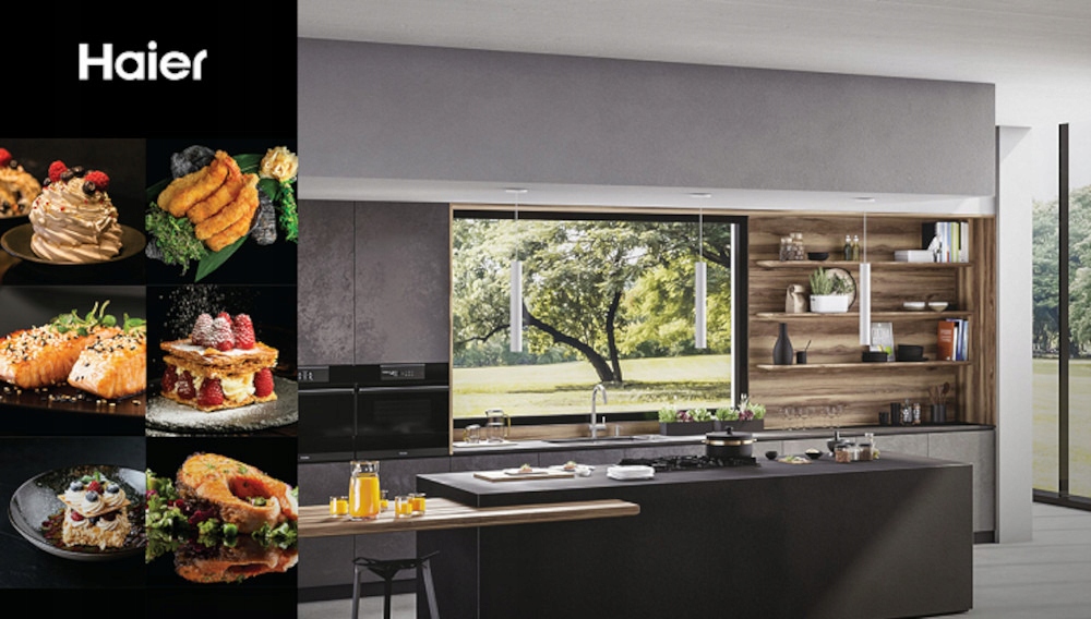 Kuchenka mikrofalowa HAIER HWO45NB2H0X1 900 W 44 L Sterowanie elektroniczne