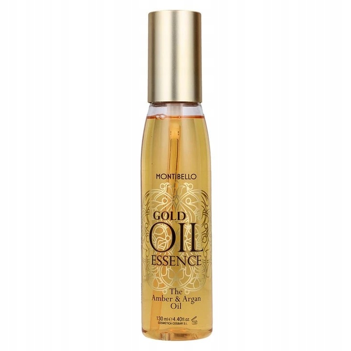 Montibello Gold Oil Essence jantarovo-arganový olej na vlasy 130 ml