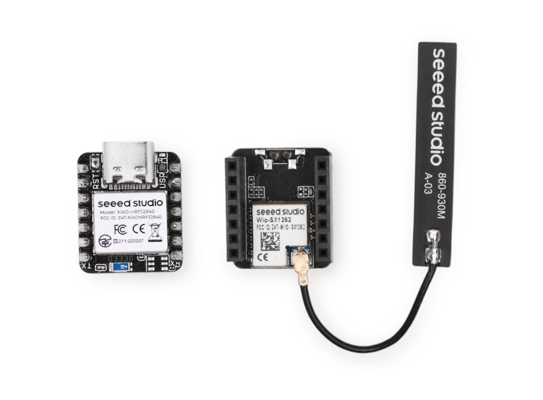 Zestaw Xiao nRF52840 + Wio-SX1262 do Meshtastic - LoRa/Bluetooth Producent Seeedstudio