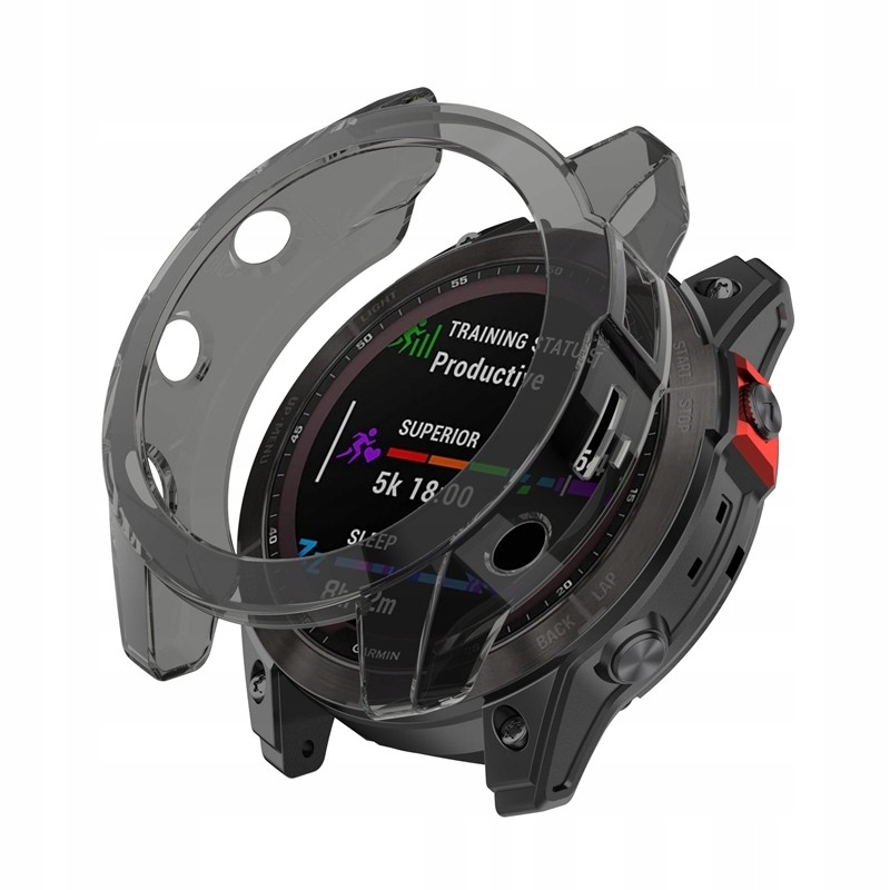 CASE POKROWIEC OCHRONNE ETUI DO GARMIN FENIX 7X /7X SOLAR / EPIX 2 PRO 51MM Kolor czarny
