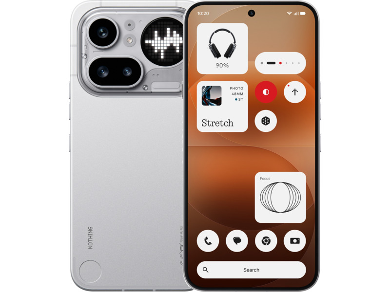 Smartfon Nothing Phone 4a Pro 5G 12/256GB 6.83" 144Hz Srebrny