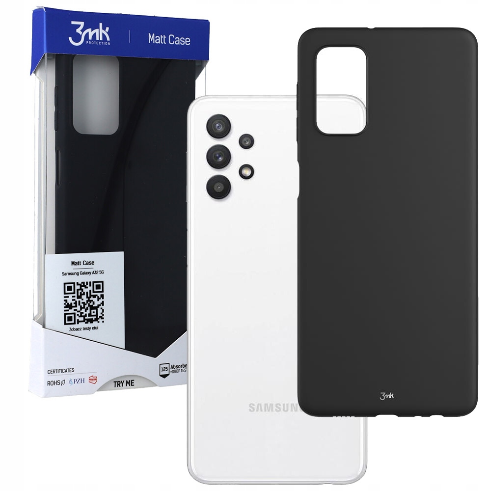 

Etui do Galaxy A32, 3MK Matt Case, futerał, plecki