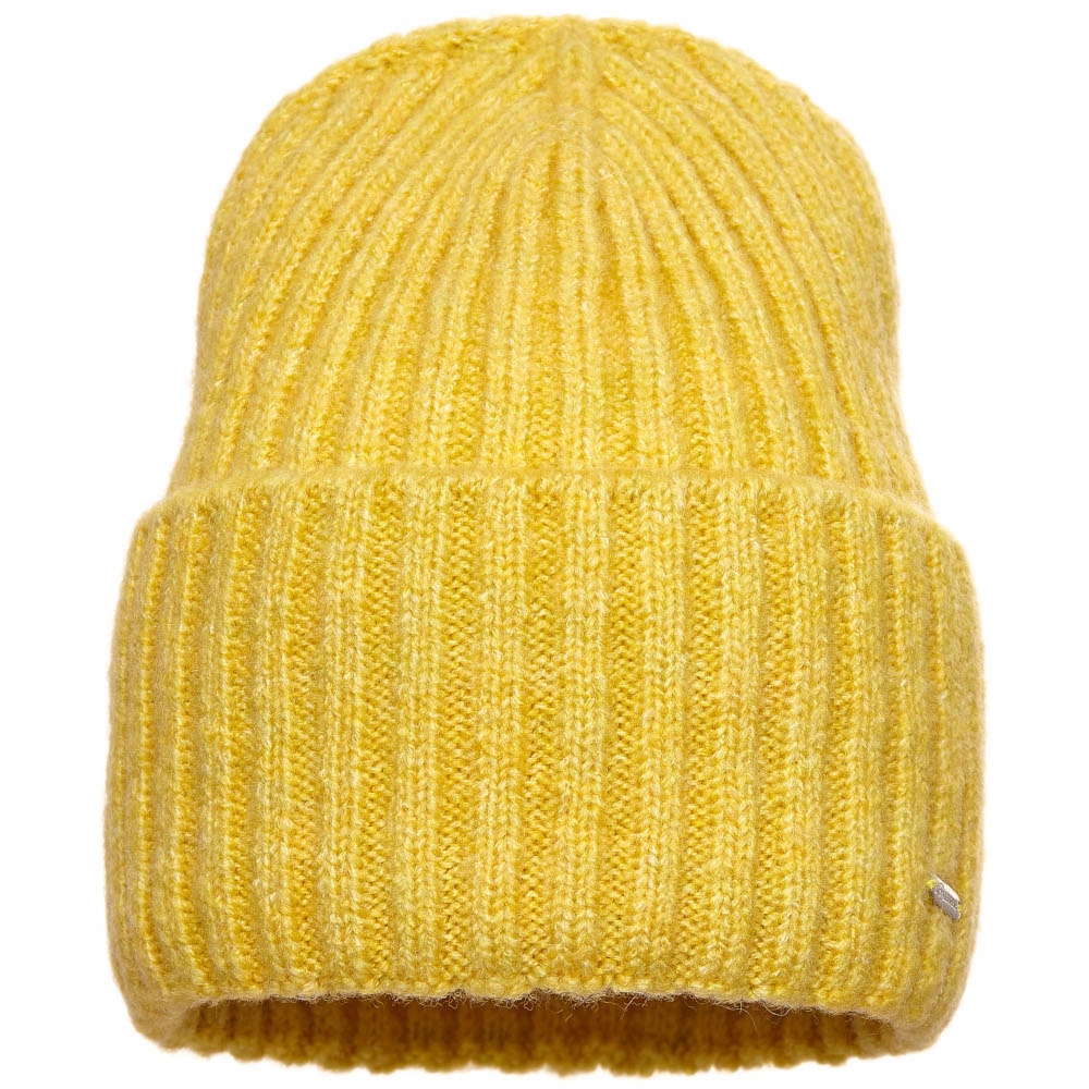 Czapka zimowa damska AGNES Żółty