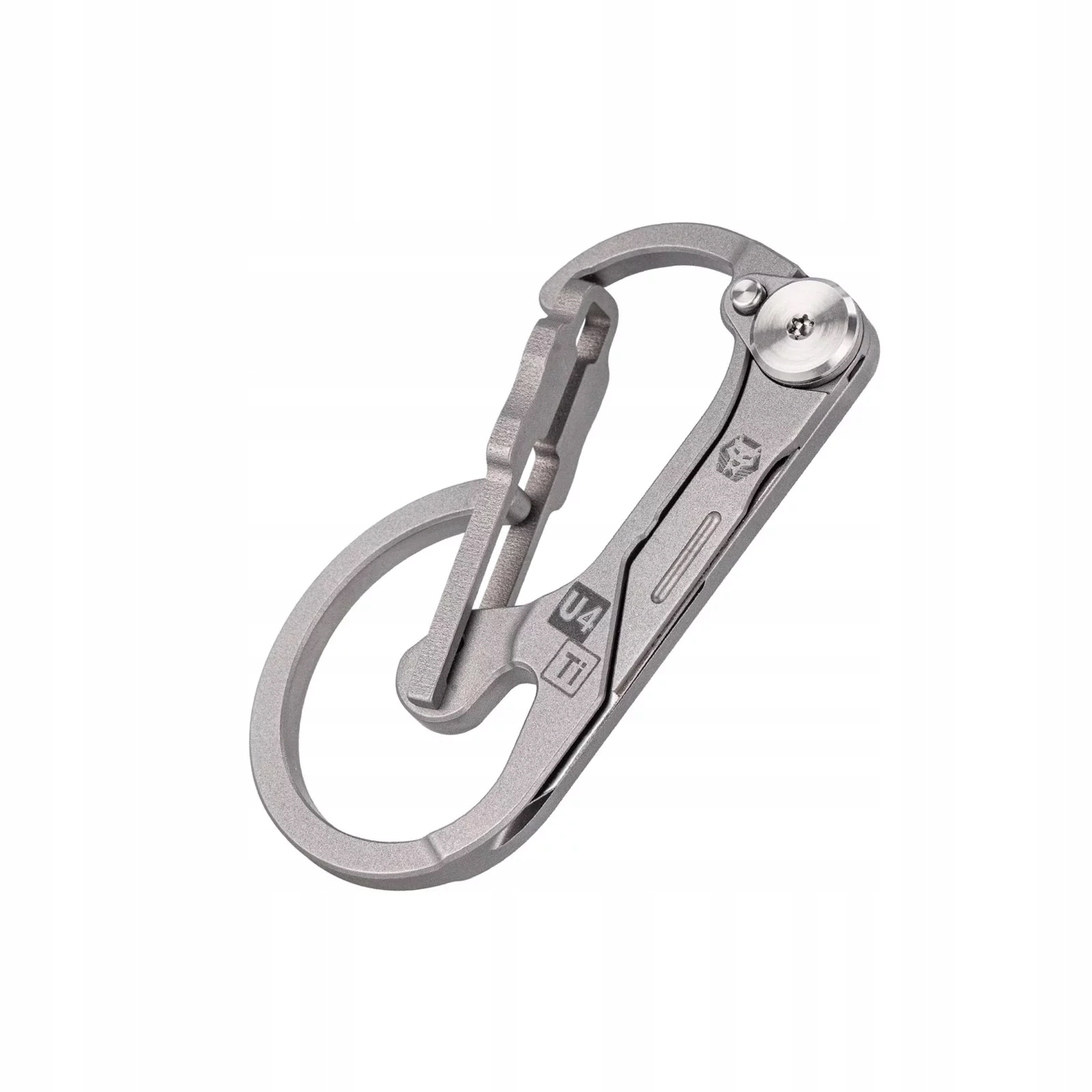 Titanová karabina RovyVon U4 G2 se skalpelem a odměrkou