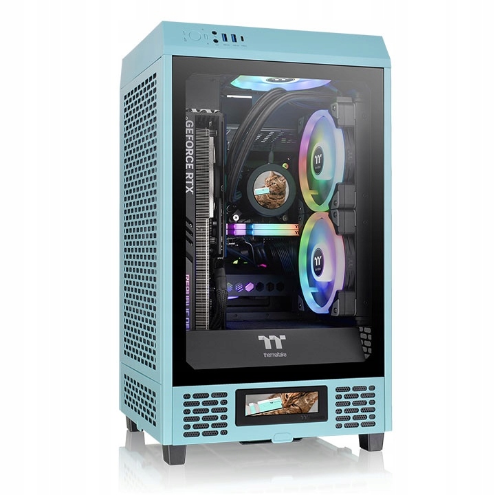 Obudowa Thermaltake The Tower 200 Tower niebieski