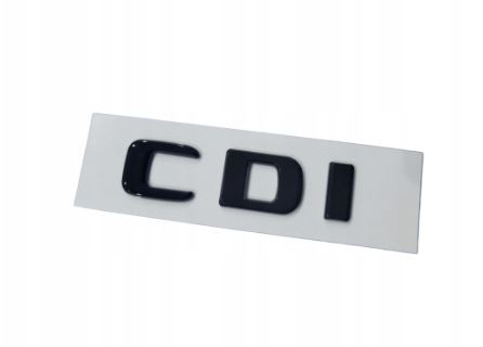 Emblemat do Mercedes CDI Black Glossy