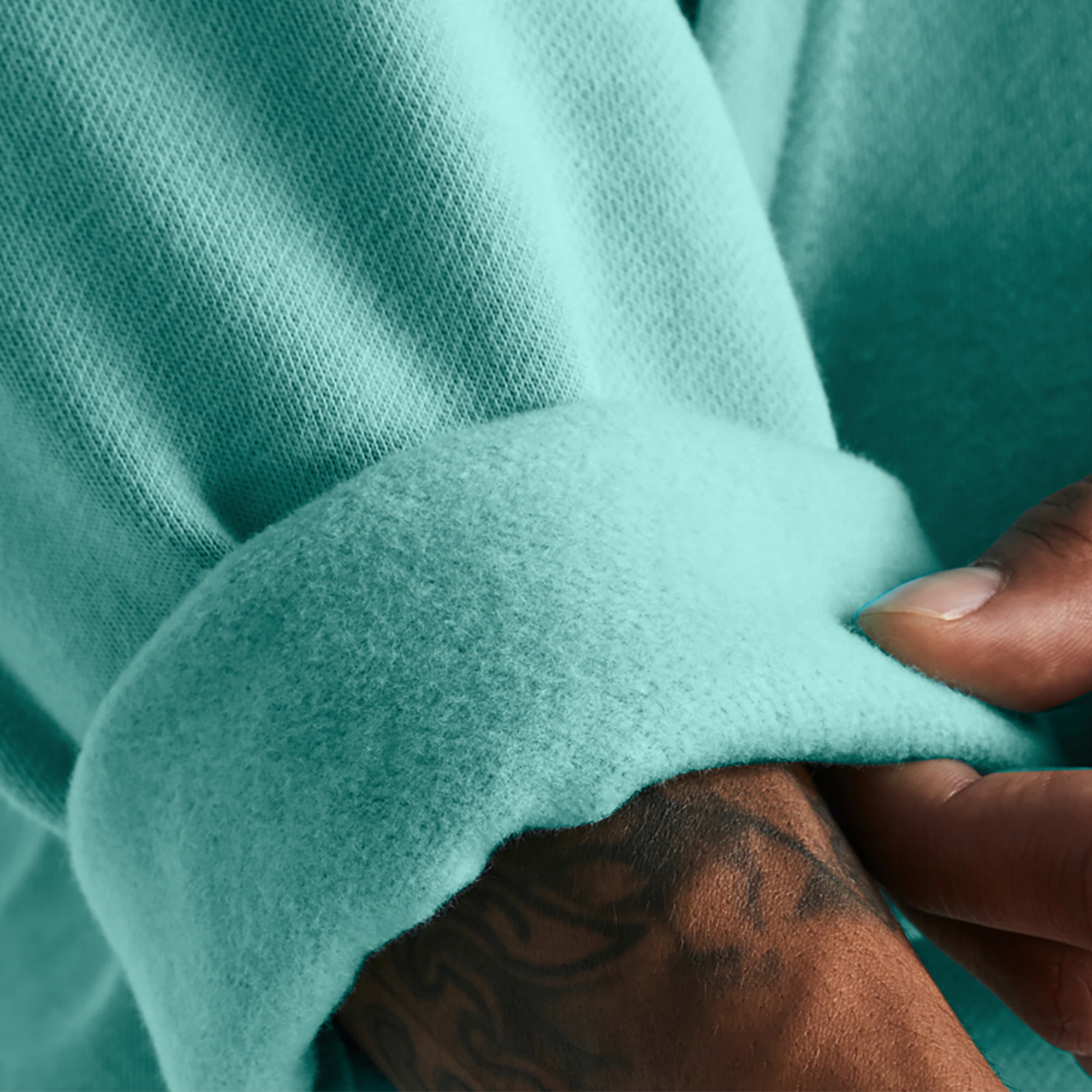 Bluza męska Under Armour Rival Fleece Hoodie radial turquoise/white M Rozmiar M