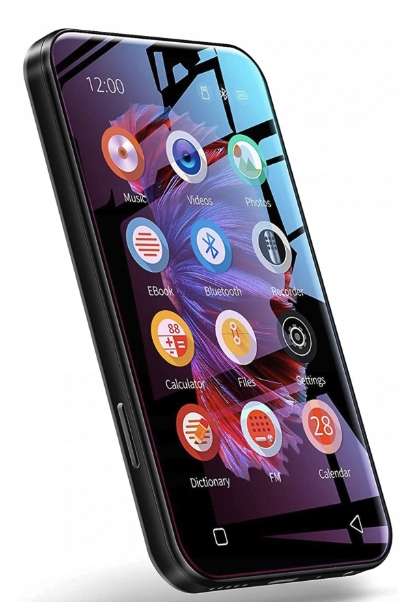 ODTWARZACZ MP3 MP4 BLUETOOTH ZE SŁUCHAWKAMI NA BATERIE Z RADIEM GŁOŚNIKIEM