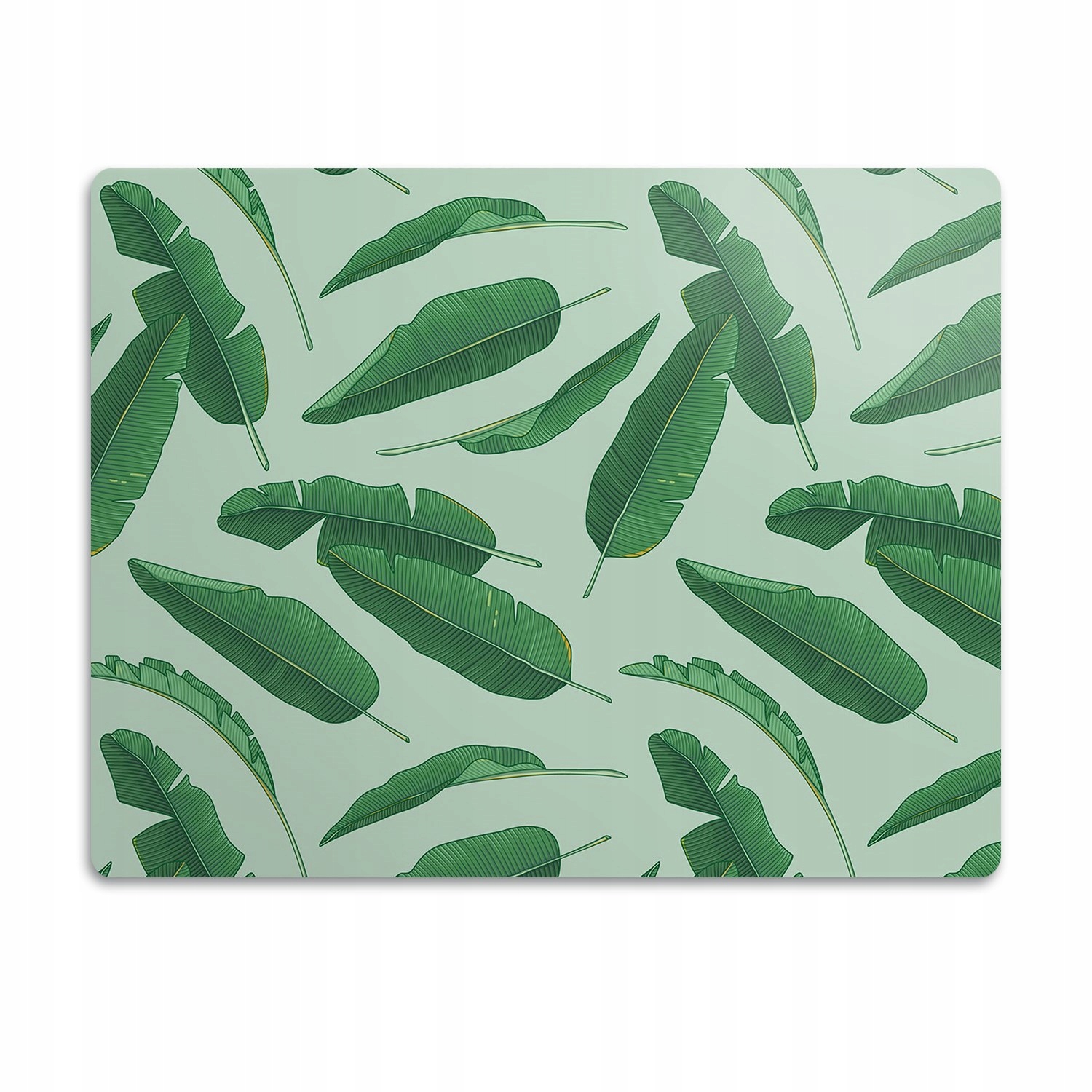 Ochranná podložka pod misky Listy banánovníku 90x60 cm