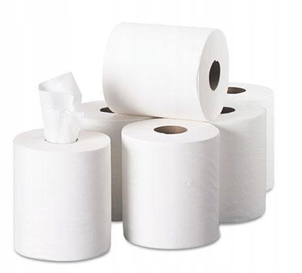

6 x Ręcznik papierowy w Roli 2W 100% Celuloza 110M
