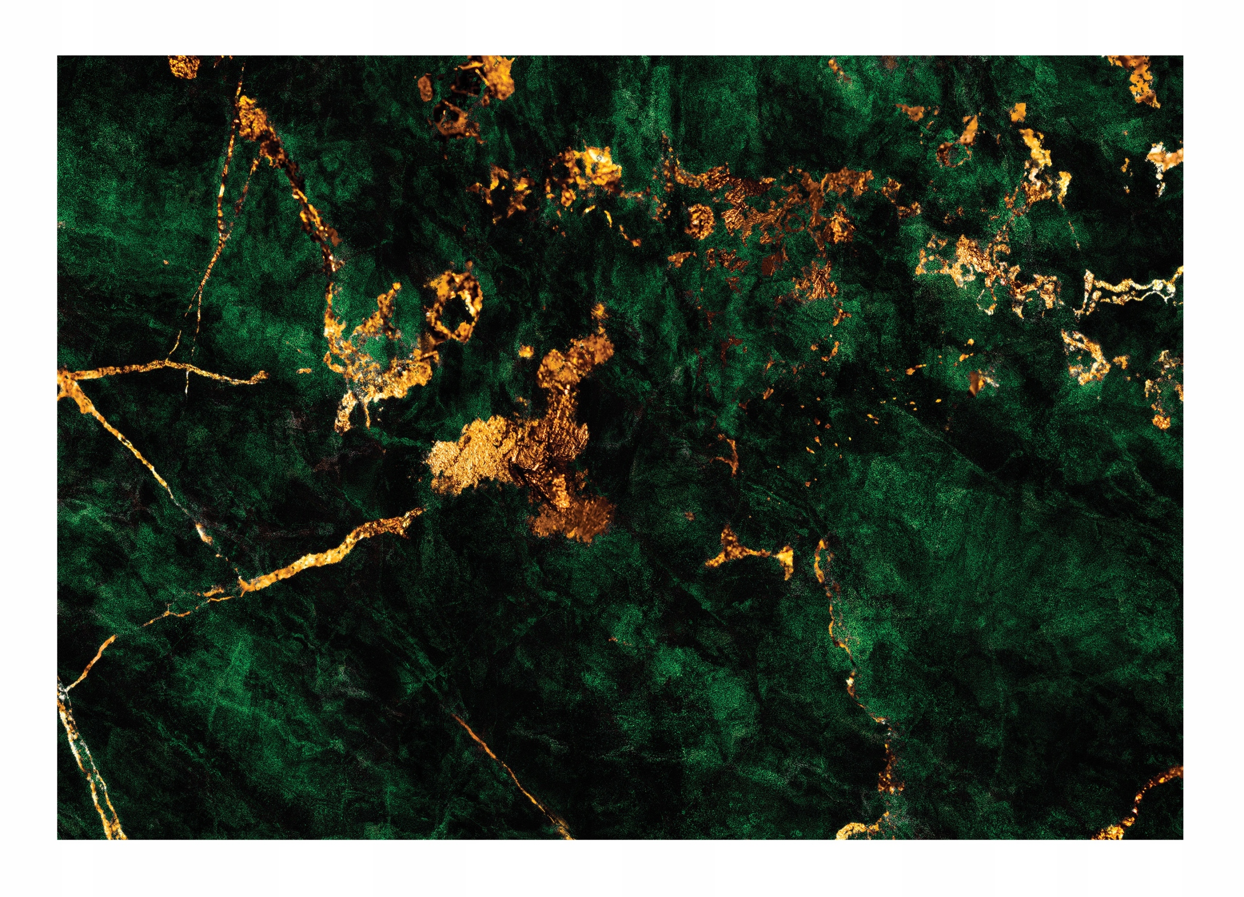 

Fototapeta Marmur Kamień Zielony Złoto 416x254