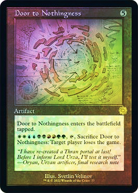 Door to Nothingness(v2) Foil Magic