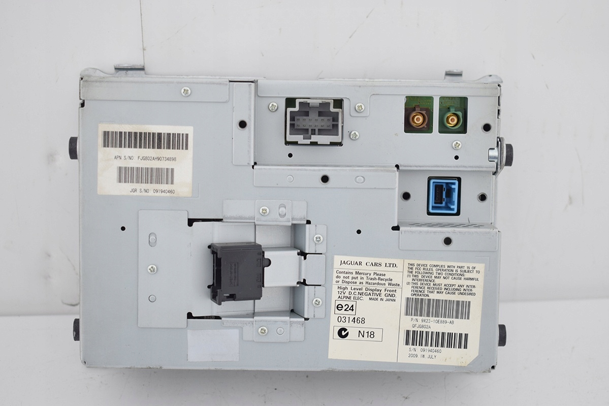 display navigation devices JAGUAR 9X23-10E889-AB