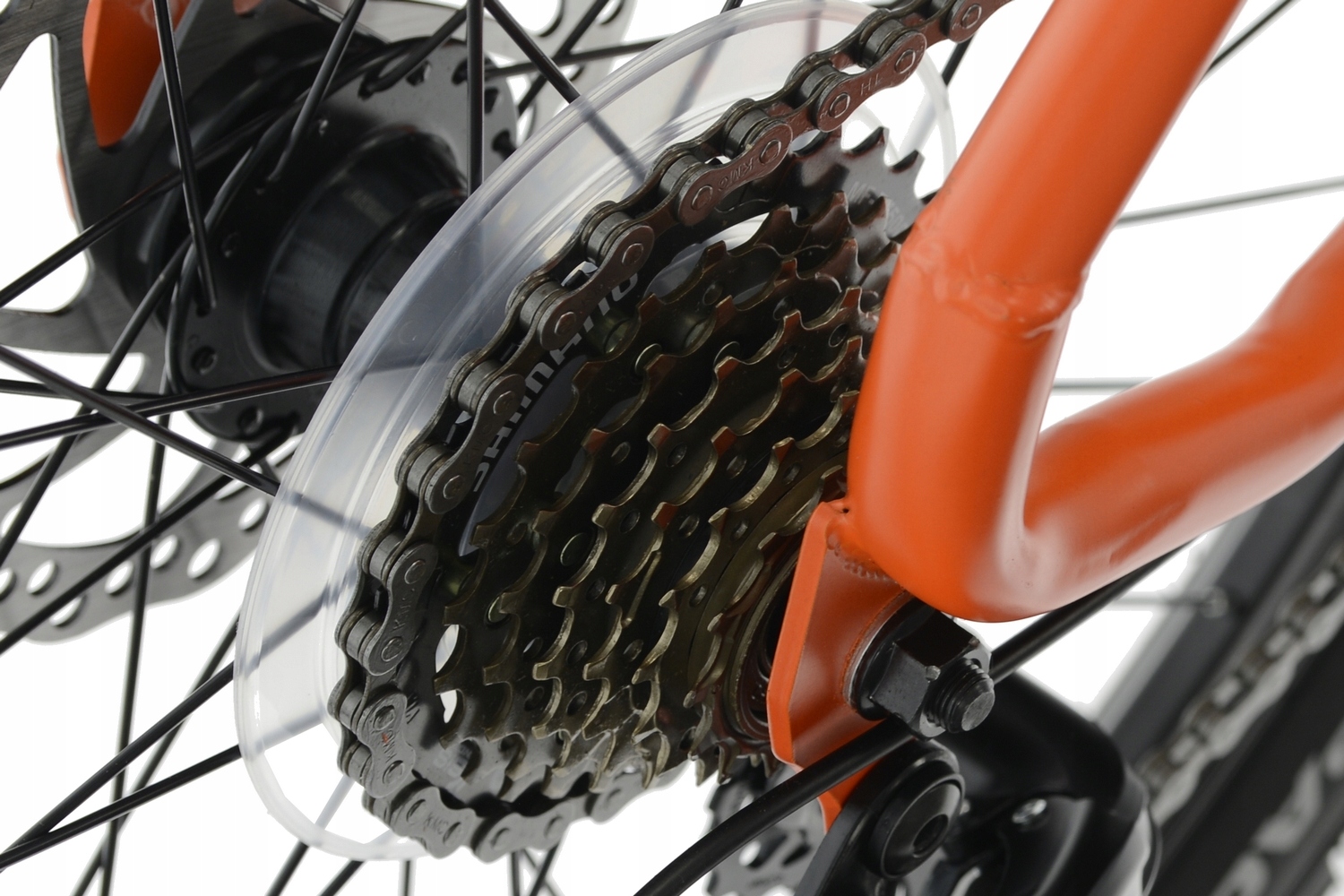 Rower MTB Kands 27,5 Brosway r14' pomarańc SHIMANO NOWOŚĆ w super cenie R24 Rozmiar koła (