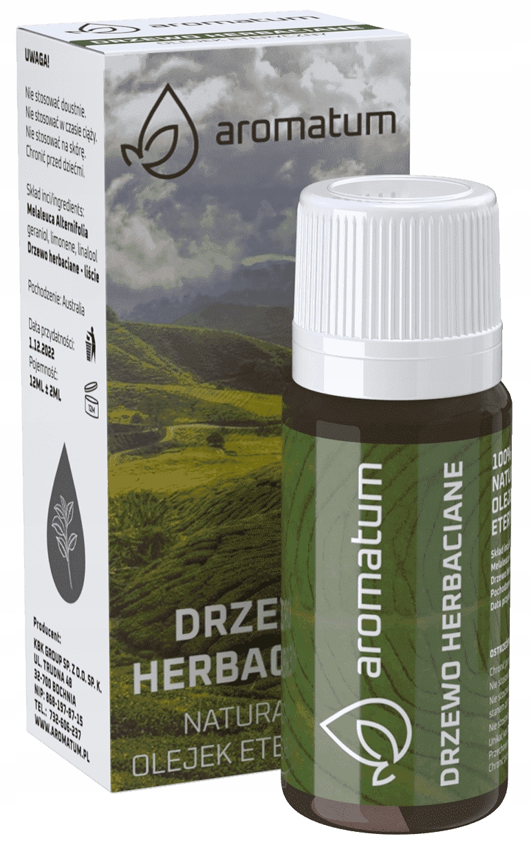 

Olejek Eteryczny 100% Naturalny Drzewo Herbaciane