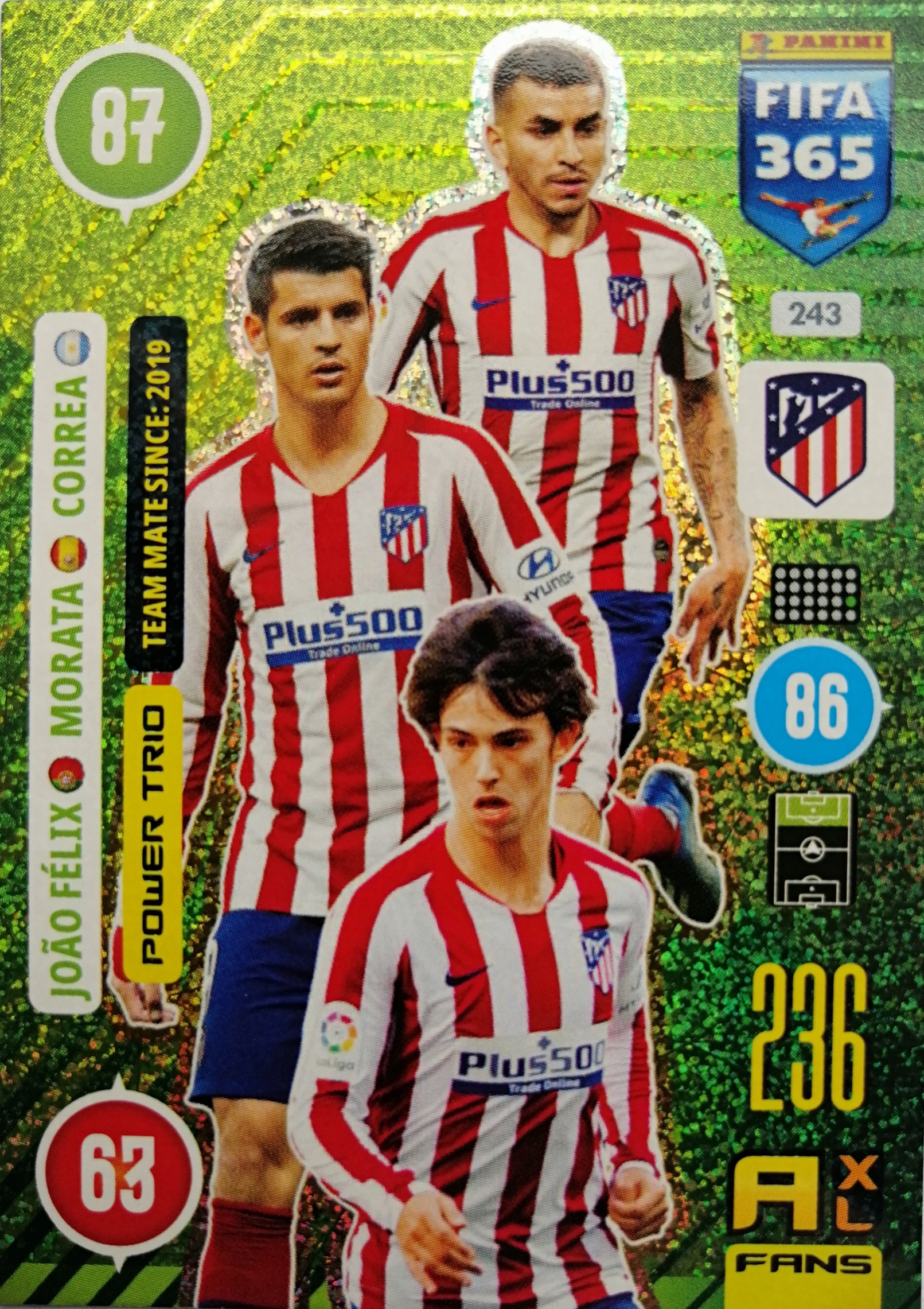 FIFA 365 2021 POWER TRIO 243 ATLETICO MADRYT