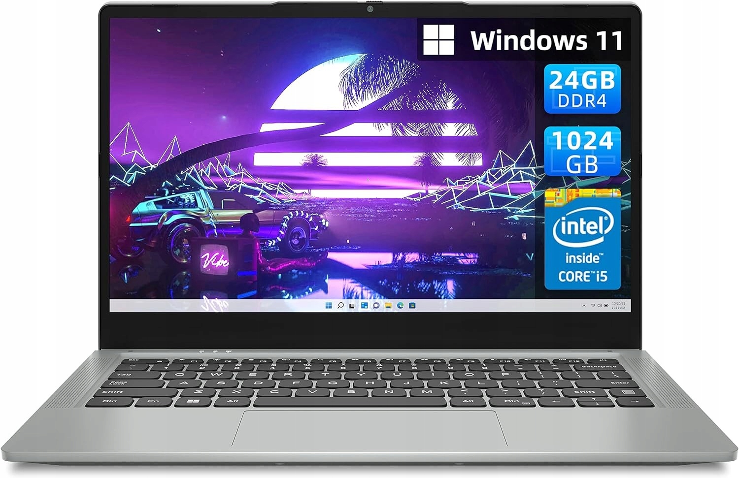 Notebook Jumper EZbook X7 14&quot; IPS FHD Intel i5-1035G1 24GB 1TB SSD Windows 11