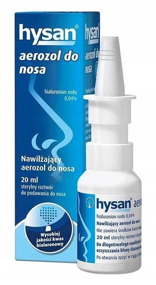 

Hysan Nawilżający Aerozol Do Nosa 20 ml