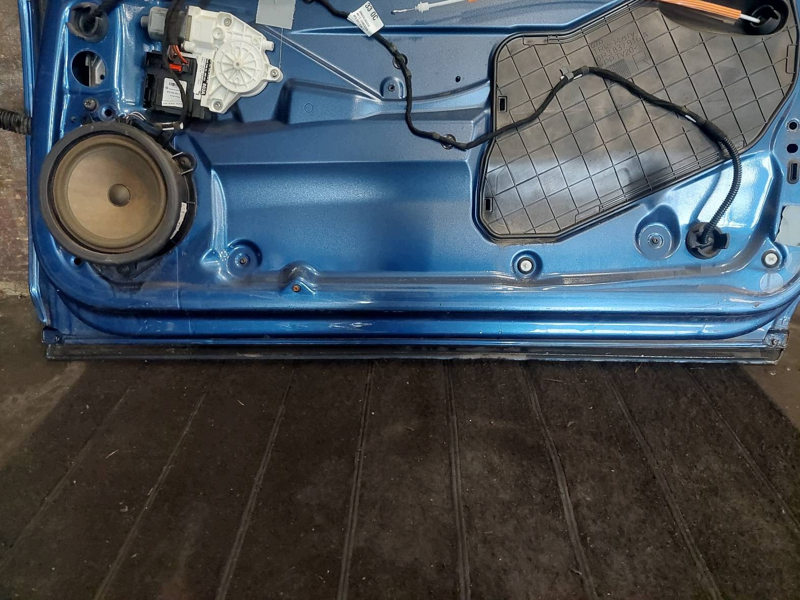 door complete right front 3D AUDI A3 8P LS9R