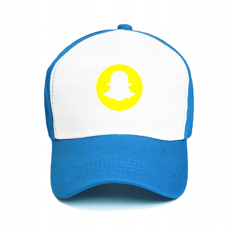 

Czapka z daszkiem Niebieska Snapchat