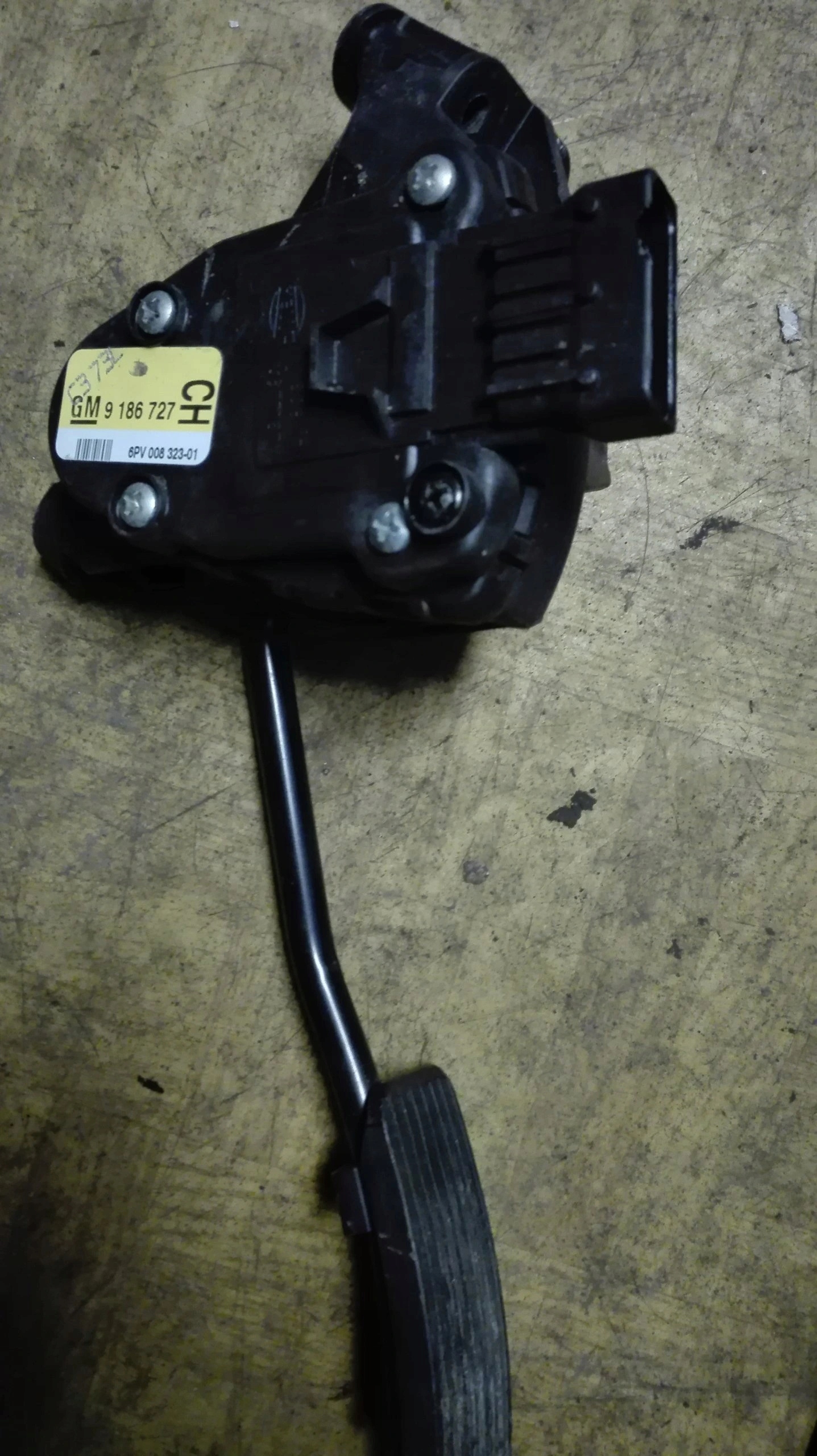 potentiometer accelerator pedal OPEL VECTR SIGNUM 9186727