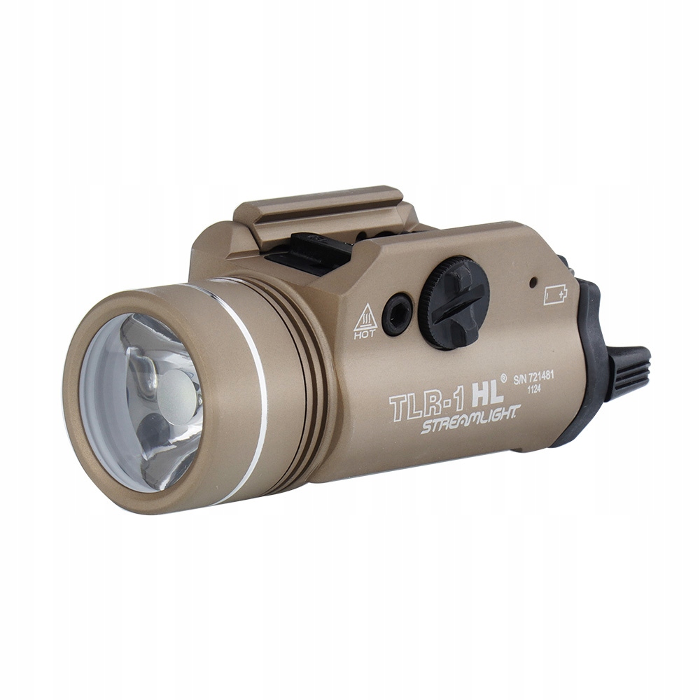 Streamlight Latarka taktyczna Led na broń TLR-1 Hl 1000 lm Picatinny Fde